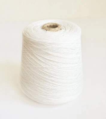 Hilo italiano para tejer y tejer 100 % bambú, bolas o cono de 10,6 oz/300 gramos Foto 1 de 3