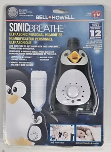 Penguin Bell and Howell SonicBreathe Ultrasonic Personal Humidifier Water Bottle - Picture 1 of 2