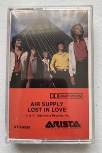 AIR SUPPLY "Lost in Love" CASSETTE Tested 1980 Arista - Picture 1 of 2