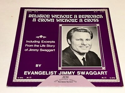 Jimmy Swaggart Religion Without A Reproach Jim M1116 Rpm Sermon Lp 22S22 Foto 1 de 4