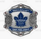 Toronto Maple Leafs Championship Belt Decal (3 x 3 inches)
