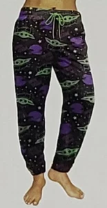 Briefly Stated Star Wars Baby Yoda Women's Sleep Jogger Size XS/XCH New - Picture 1 of 3