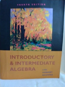 4th Edition Introductory & Intermediate Algebra With  2 Test Prep CD. - Bild 1 von 9