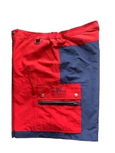 Polo Sport Ralph Lauren Shorts Herren Gr. XL rot blau Board Boot Preppy - Bild 1 von 8