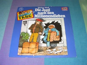Hörspiel LP TKKG Nr. 1 Die Jagd nach den Millionendieben von 1979 von Europa! - Bild 1 von 3