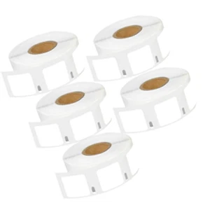 5 rollos 1"" x 1"" etiquetas multipropósito 1X1 30332 se adapta a la impresora Dymo LabelWriter 450 - Imagen 1 de 12