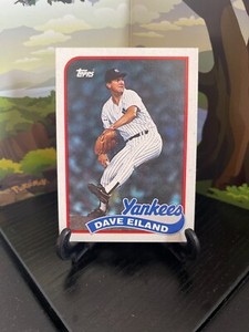 1989 Topps Dave Eiland #8 Baseball Card