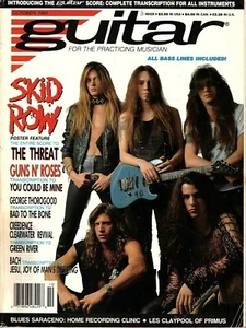 Guitar for the Practicing Musician October 1991 - Skid Row, Guns n' Roses - Picture 1 of 1