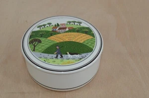 Villeroy & Boch Naif Schmucktopf mit Deckel - Jäger mit Hund (#28) - Bild 1 von 3