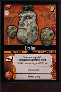 .Hack Enemy CCG: "Rock Head" 3 C 22 - Imagen 1 de 1