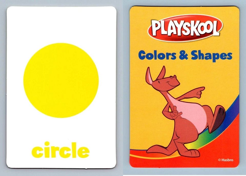 Yellow Circle - Colors & Shapes Basic Skills Pre K-K Flash Card - Image 1 of 1