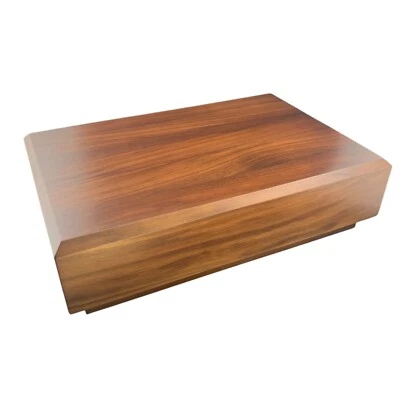 Statue Award Stand Solid Walnut Wood Rectangle Mitered Corner 12x8x3.4 Inch - Изображение 1 из 4