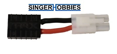 RACERS EDGE RCE1608 电池/ESC 适配器:母 TRX 转公 Tamiya HRP — 第 1/2 张图片