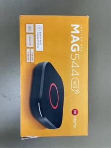 Original MAG 544 W3 4K Set Top Box Reproductor Multimedia Internet TV Receptor 2160 1 - Imagen 1 de 3