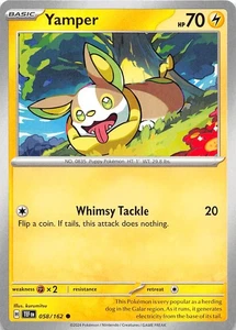 Yamper 058/162 SV05 Temporal Forces Pokemon 009496 - Picture 1 of 2