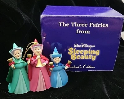 Disney President's Edition- Sleeping Beauty - The Three Fairies Grolier Ornament - Image 1 of 4