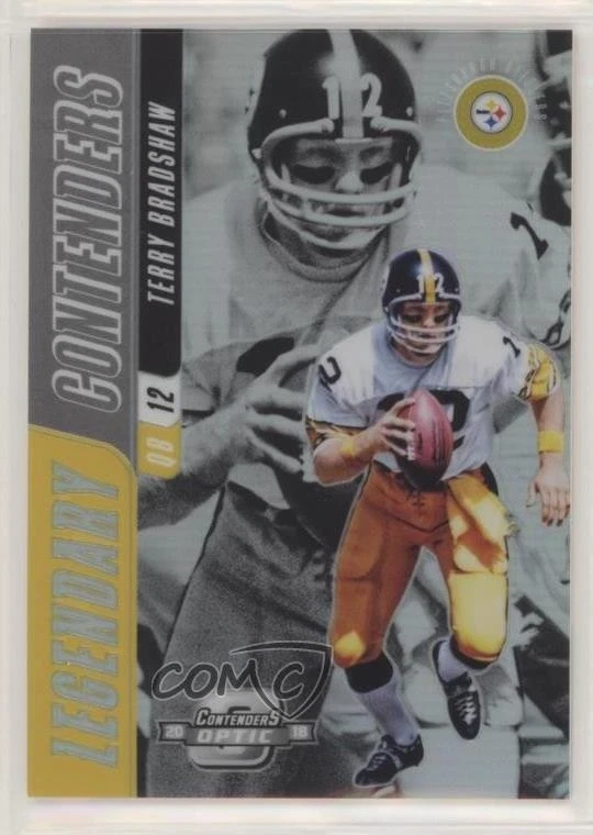 2018 Panini Contenders Optic Legendary /175 Terry Bradshaw #LC-TB HOF - Image 1 of 2