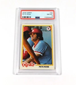 1978 Topps Pete Rose #20 Reds PSA 8 DA067846 - Picture 1 of 2
