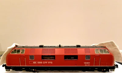 MARKLIN HO 3384 BR Am 4/4 SBB DIÉSEL LOCO OP # 18461 Delta diésel nuevo en caja MHI Foto 1 de 4