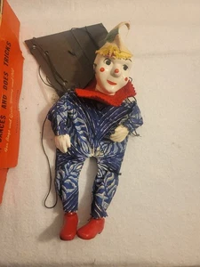 Vintage 1950s Peter Puppet Mario the Marionette in box - Picture 1 of 3