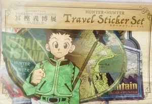 [5 artículos!] Exposición Togashi -PUZZLE- Pegatina de viaje: Cazador × Cazador / Japón - Imagen 1 de 3