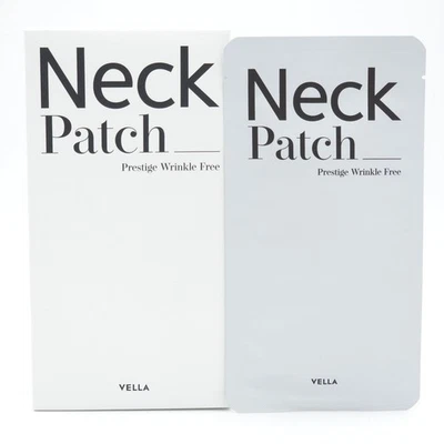VELLA Neck Patch Prestige Wrinkle Free 9g x 5ea Elasticity Moisture K-Beauty - Image 1 of 4