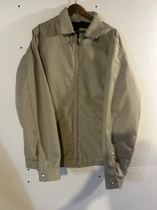 Carhartt J293 Quilted Nylon-Lined Twill Work Jacket L Tall Tan - Picture 1 of 5