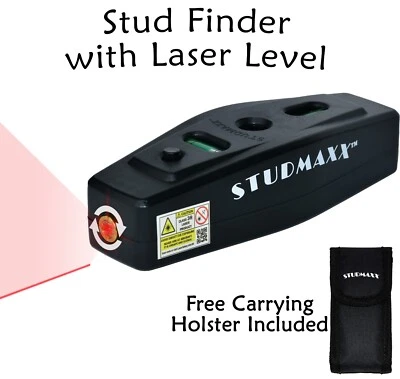 Stud Finder with Laser Level. Magnetic Stud Detector with Laser Level Tool!