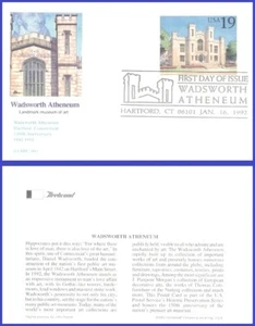 USA5 #UX160 U/A FLEETWOOD FDC   Wadsworth Atheneum - Imagen 1 de 1