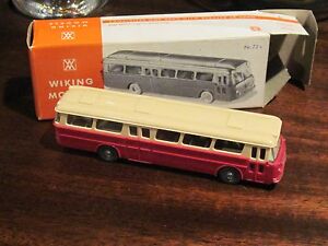 Wiking West Germany Bussing Trambus Senator Nr 72S with box 