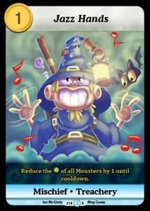 Munchkin CCG Jazz Hands (Alt 1) - Temporada 1 #214/313 - Imagen 1 de 2