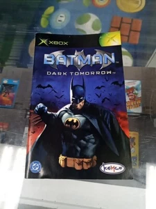 Batman Dark Tomorrow Instruction Manual Xbox - Picture 1 of 3
