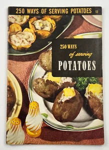 250 Modi di Servire Patate Istituto Arti Culinarie Libretto Libro di Cucina 1949 - Foto 1 di 5