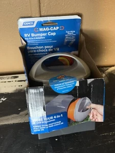 Camco 40335 No-Insect 4-in-1 Magnetic Bumper Vented Cap - Picture 1 of 5