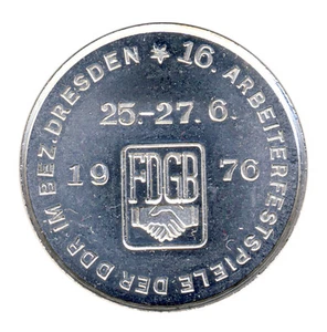 DDR - ARBEITERFESTSPIELE 1976 Dresden - ANSEHEN (10027/848N) - Bild 1 von 2