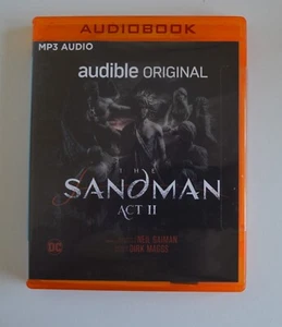 The Sandman: ACT II- Neil Gaiman & Dirk Maggs - Unabridged Audiobook - MP3CD - Picture 1 of 2