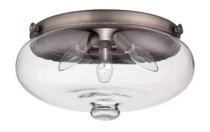 Craftmade Townsend Fan Light Kit in Polished Nickel with Clear Vintage Glass - Picture 1 of 1