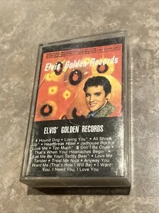 BMG/RCA CASSETTE TAPE/ELVIS PRESLEY/ELVIS GOLDEN RECORDS TESTED - Picture 1 of 4