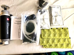 Katadyn 2010000 Taschenwasserfilter - Schwarz / Ersatzkabine Vorfilter & Kohle - Bild 1 von 5