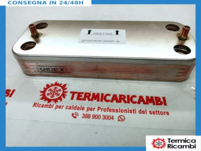 Scambiatore di calore a piastre Divacondens Bluehelix Alpha Twist Fld Clizia