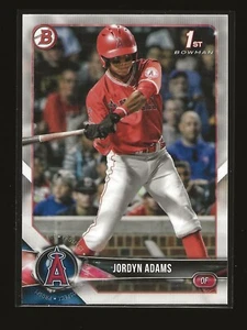 2018 Bowman Draft Jordyn Adams Los Angeles Angels (#BD-88) - Picture 1 of 2
