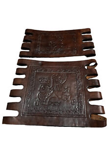 Angel Pazmino Leather Replacement Parts For Rocking Chair Ecuador, 1960s