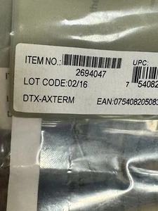 Fluke Networks DTX-AXTERM Alien Crosstalk Link Terminatoren ~ 4er Set gebraucht - Bild 1 von 2