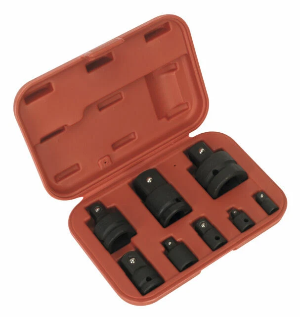 Sealey AK5900B Impact Socket Adaptor Set 8pc Tool Wrench