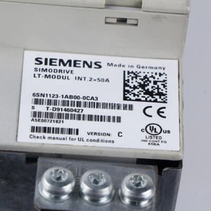 1piece Used SIEMENS 6SN1123-1AB00-0CA3 6SN1 123-1AB00-0CA3 - Picture 1 of 1