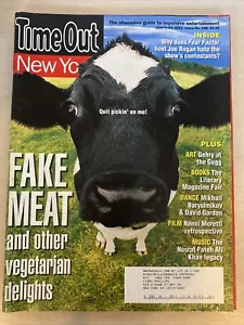 Time Out NY June 2001 Joe Rogan, David Gordon,fake Meat, Mikhail Baryshnikov - Picture 1 of 3