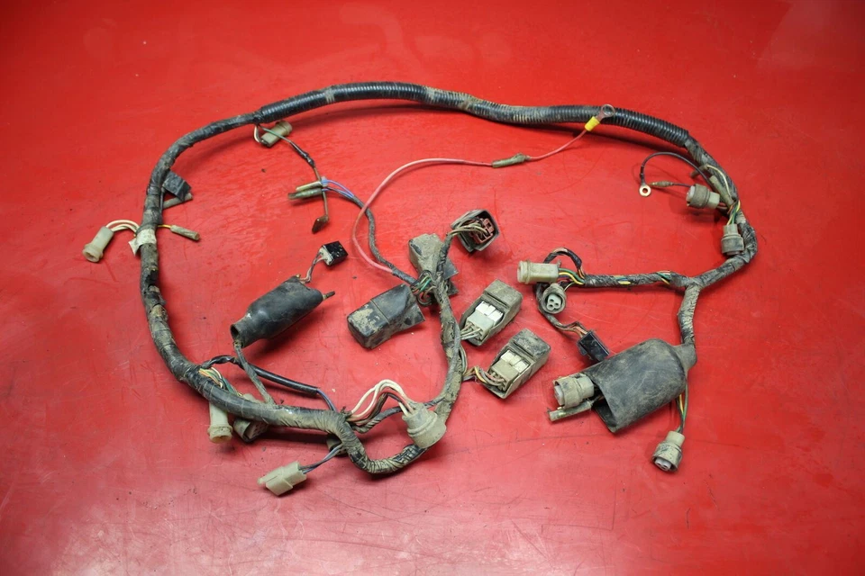 1988 YAMAHA TERRAPRO 350 MAIN ENGINE WIRING HARNESS MOTOR WIRE LOOM - Image 1 of 4