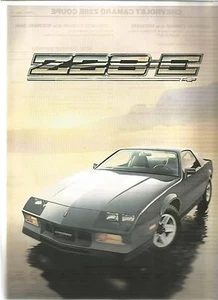 Catalogue brochure Katalog Prospekt CHEVROLET Z28 E 2 PAGES - Picture 1 of 1