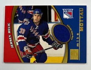 2002 Topps Reserve Hockey #TR-MM Mike Mottau Relic Card  HRA4 - Picture 1 of 2