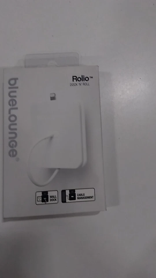 Cable Bluelounge Rolio Base de Pared/Cable Ordenado para Apple iPhone Foto 1 de 1